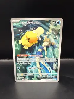 Pokemon TCG Misty's Psyduck Scarlet & Violet 193/182 Destined Rivals NM - Image 4