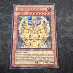 Exxod, Master of the Guard SD7-EN001 Structure Deck: Invincible Fortress. 1st Ed - Image 1