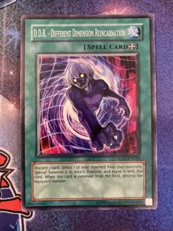 (AA) Yugioh! D.D.R. - Different Dimension Reincarnation TU01-EN020 Unlimited LP - Image 1