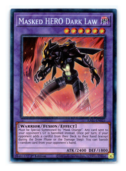Masked HERO Dark Law - RA01-EN025 - Collector's Rare - 1st Edition - Yugioh - Image 1