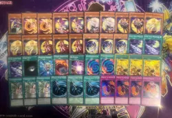 LUNALIGHT BLUE CAT DANCER PANTHER LEO CRIMSON FOX KALEIDO CHICK YUGIOH DECK - Image 1