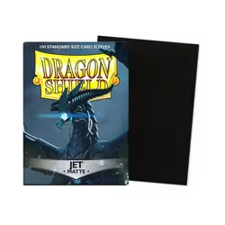 Dragon Shield Matte Jet Sleeves 100ct - Standard Size - MTG Pokemon TCG - Image 1