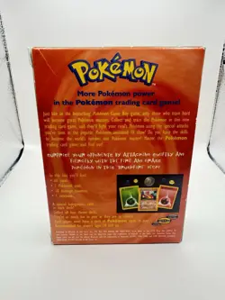 Pokemon 1999 Brushfire - Theme Deck - Box - Counters - Book & Coin - No Cards - Image 2
