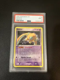 Deoxys 2005 Pokemon Ex Deoxys PSA 9 Graded Card MINT #18/107 - Image 1