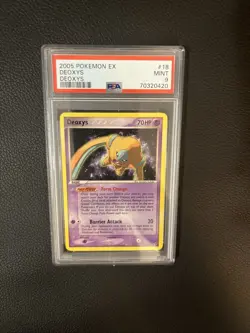 Deoxys 2005 Pokemon Ex Deoxys PSA 9 Graded Card MINT #18/107 - Image 5
