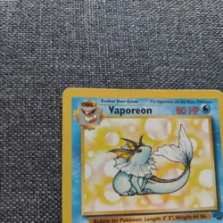 Vaporeon 12/64 & 20/64 Holo & Non Holo Jungle Set Rare Pokemon Cards LP-NM - Image 5