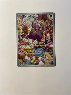 Morpeko 206/182 Paradox Rift 2023 Holo Illustration Pokemon Card TCG - Image 1