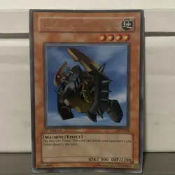 1ST EDITION GEAR GOLEM THE MOVING FORTRESS 1996 AST-018 YUGIOH CARD (LP/MP) - Image 1