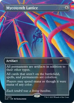 MTG English Mycosynth Lattice NM Normal Secret Lair - Image 1