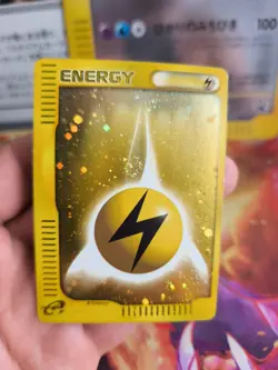 Pokemon Karte Card Holo Lightning Energy Blitz McDonald's japanese Exc- Swirl - Image 4