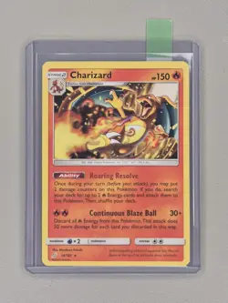 Pokemon TCG Charizard 14/181 Card Team Up Non Holo Rare Mint - Image 1