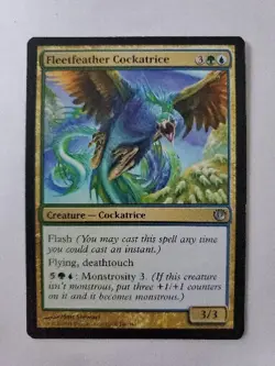 MTG Magic The Gathering Card Fleetfeather Cockatrice Creature Cockatrice Journey - Image 1