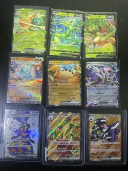 Pokemon Card Lot 9 V/EX/FullArt Cards NM - Image 3