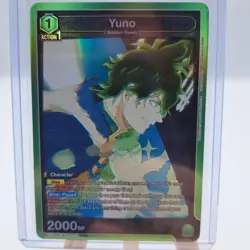Union Arena TCG Trading Card Single Yuno R Parallel Foil Rare (Star) - Image 1