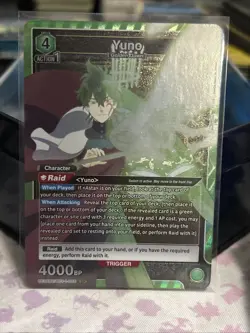 Union Arena Yuno SR Black Clover Card UE08BT/BCV-1-058 - Image 1