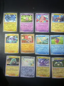 Pokemon Card Lot 12 Obsidian Flames Reverse Holo 20 C Cards 32 Cards Total NM - Image 1