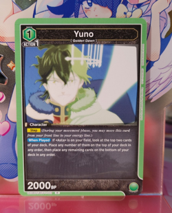 Yuno (113) - Union Arena Black Clover Starter Deck - R - Near Mint - Image 1
