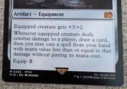 BUSTER SWORD - #255 Regular - Final Fantasy - Mtg - Mythic - Image 2