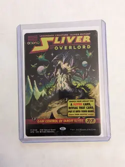 Sliver Overlord (Showcase) Borderless EOE Edge of Eternities Magic Gathering MTG - Image 1