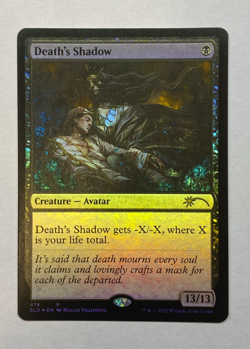 MTG - Secret Lair - Magali Villeneuve - Death's Shadow - FOIL - NM - Image 1