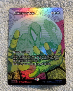 Mindbreak Trap 0011 Mythic Borderless Foil - Magic MTG Spiderman - Image 2