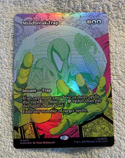 Mindbreak Trap 0011 Mythic Borderless Foil - Magic MTG Spiderman - Image 3