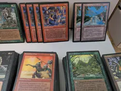 HUGE MAGIC Mtg Fallen Empires AND Fourth Edition Lot COLLECTION Strip Mine - Image 3