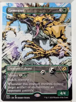 Gemrazer - SHOWCASE - Ikoria: Lair of Behemoths - Magic the Gathering MTG Nice! - Image 1