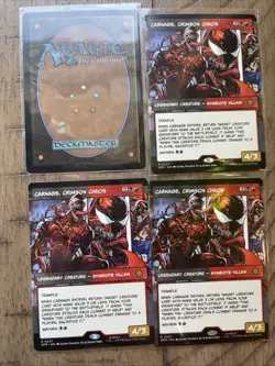 Carnage, Crimson Chaos (Borderless) Marvel's Spider-Man Regular X 4 - Image 2