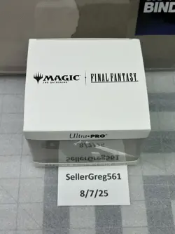 Magic the Gathering Final Fantasy Cloud Ultra Pro Binder & Deck Box Lot - Image 4