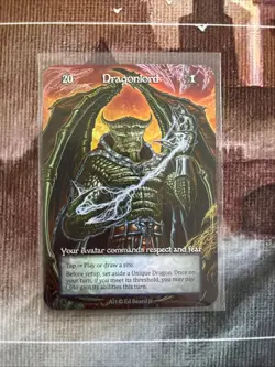Dragonlord Sorcery Contested Realm Unique Foil - Image 1