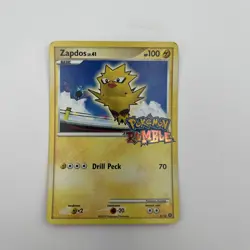 Zapdos 8/16 Pokemon Rumble Stamped Pokemon Card - Image 1