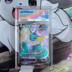 Pokemon Card Vaporeon V SR 074/069 s6a Eevee Heroes Korean Graded PSA 10 GEM MT - Image 1