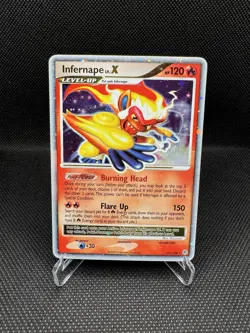 Pokemon TCG: Infernape Lv X 121/130 Pokemon 2007 Diamond And Pearl - NM/LP - Image 1