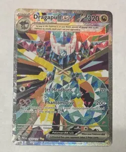 Pokemon Dragapult ex 165/131 2025 Prismatic Evolutions Special Illustration Rare - Image 1