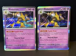 Pokemon TCG Alakazam Holo Rare (2) - 056/132 Mega Evolutions - Image 1