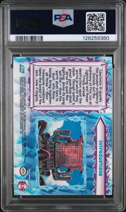 2000 TOPPS POKEMON THE MOVIE 2000 13 INTRODUCTIONS FOIL - PSA 8 - Image 3