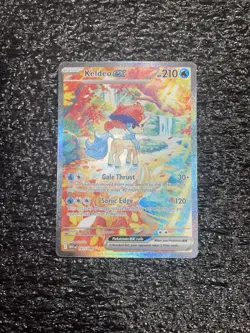 Pokemon Keldeo ex 167/086 White Flare Special Illustration Rare Near Mint - Image 1