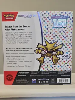 Pokemon 151: Alakazam ex Collection - SV: Scarlet & Violet 151 (MEW) - Image 2