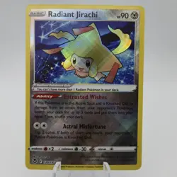 Radiant Jirachi 120/195 Pokemon Sword & Shield Silver Tempest - Image 1