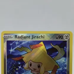 Radiant Jirachi 120/195 Pokemon Sword & Shield Silver Tempest - Image 2