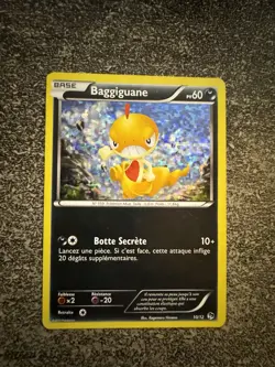 BAGGIGUANE HOLO - POKEMON 10/12 PROMO MAC DONALD MCDO 2013 FR - Image 1