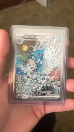 2024 Kingdra ex 131 SVP EN Pokemon Black Star Promo English Full Art NM - Image 2