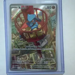 Riolu - 010 (Pokemon Center Exclusive) 010 Me: Mega Evolution Promo Holo - Image 1