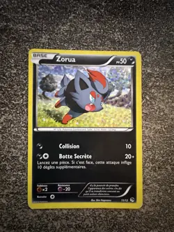 ZORUA HOLO - POKEMON 11/12 PROMO MAC DONALD MCDO 2013 FR - Image 1