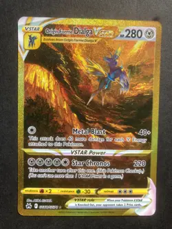 Pokemon Dialga VStar Origin Forme GG68/GG70 Crown Zenith Special Art Near Mint - Image 1