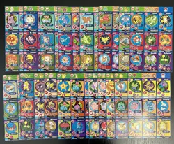 Pokemon Uncut 19 Sheet Set Burger King Master Trainer Collection - Image 1