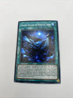 Hidden Village Of Ninjitsu Arts - Secret Rare 1st Edition SHVA-EN014 M YuGiOh - Image 1