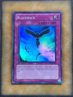 Yugioh Blackback STBL-EN065 Super Rare 1st Ed LP - Image 1