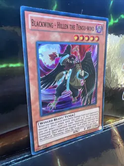 Blackwing - Hillen the Tengu-wind EXVC-EN008 Super Rare Unlimited VLP (slot#219) - Image 2